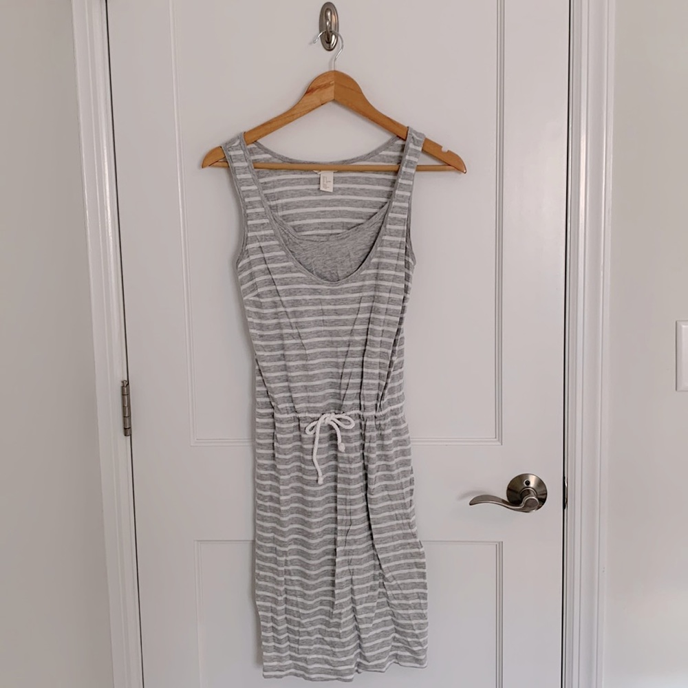 H&M MAMA Striped Nursing Sundress